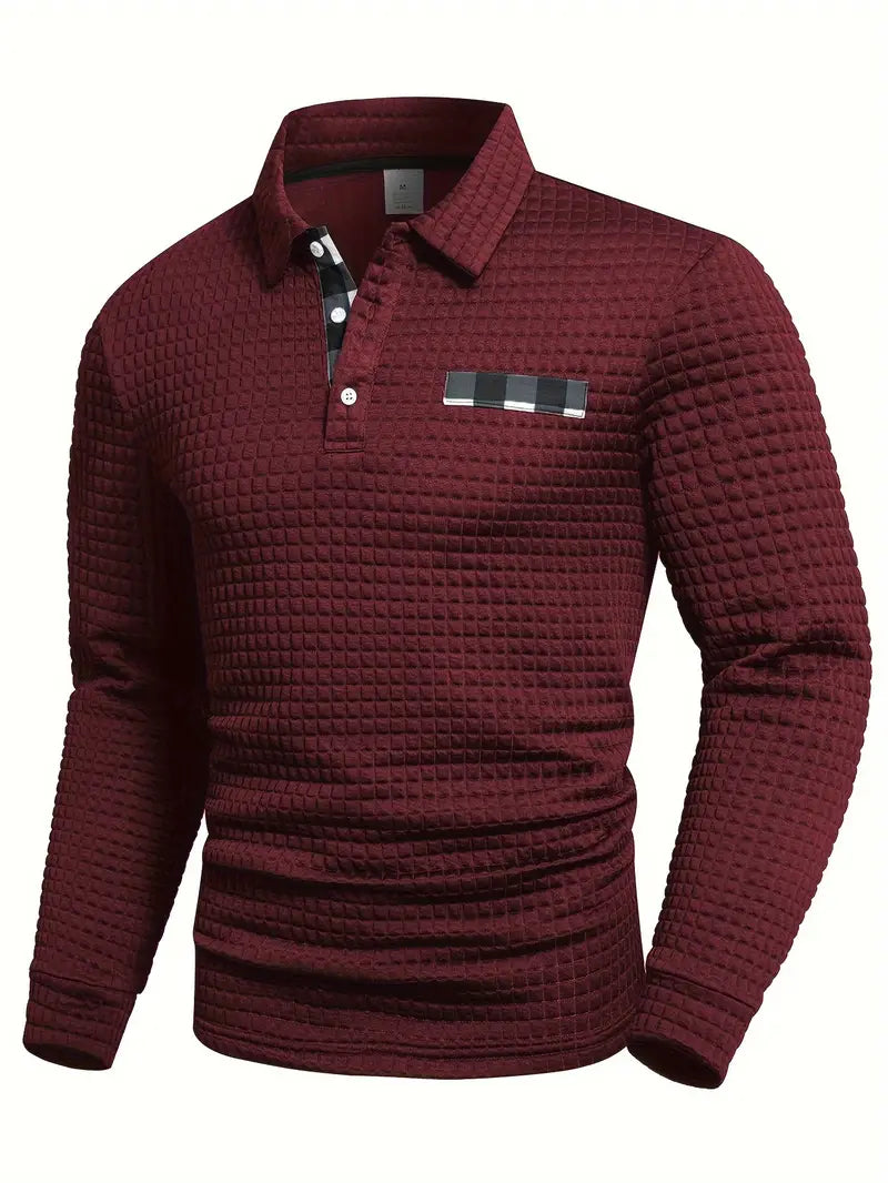 Hughes - Camisa Informal De Punto Grueso Con Botones