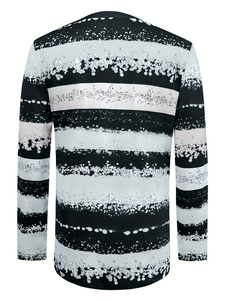 Tamilya - Camisa Informal De Manga Larga a Rayas