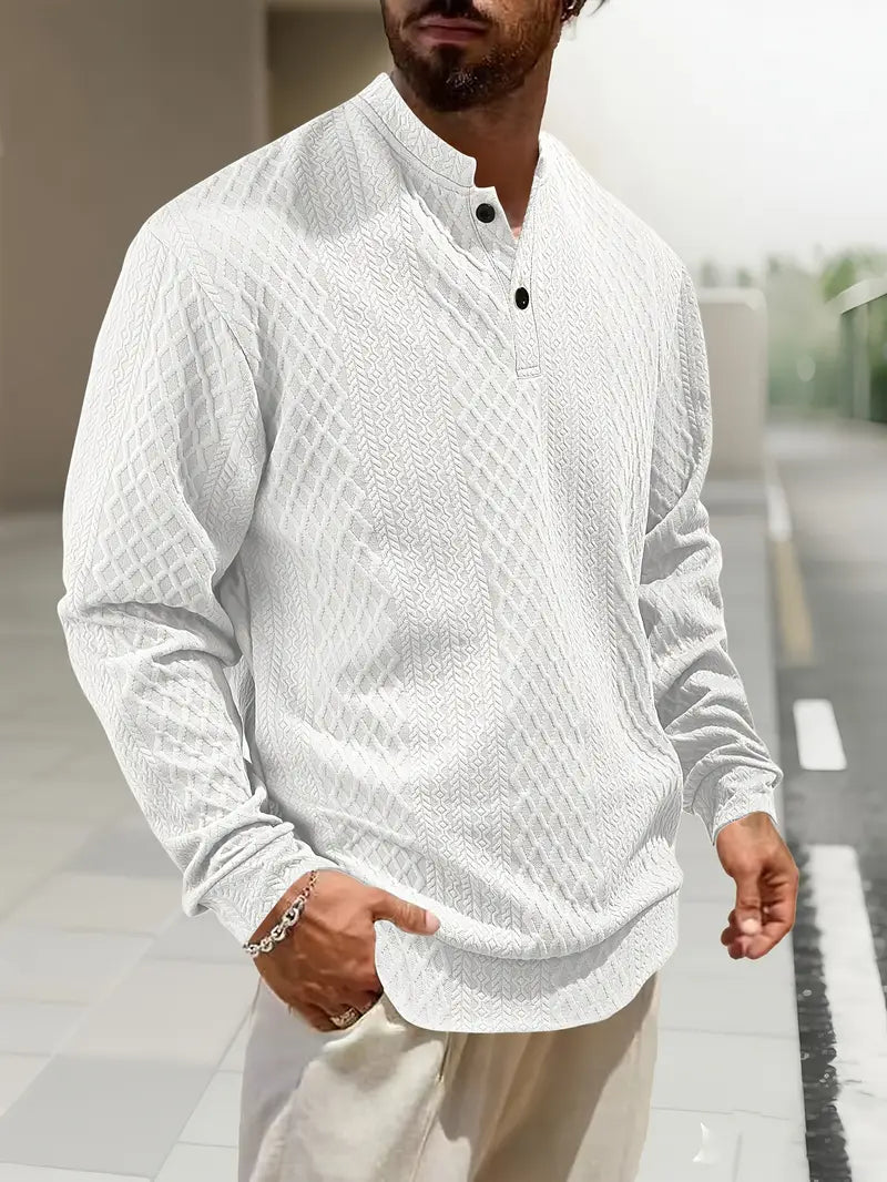 Warriner - Sudadera De Manga Larga Con Estampado Geométrico