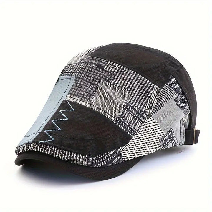 Lebron - Gorra Antiguo De Estilo Repartidor De Periódicos Con Parche
