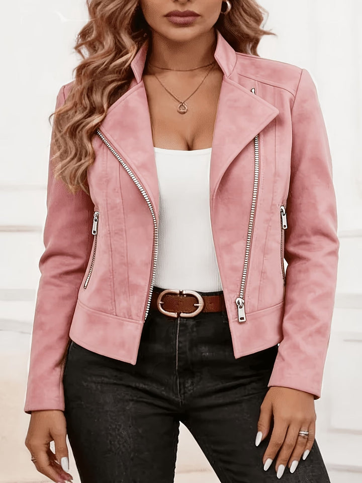 Amina - Chaqueta De Manga Larga Con Cremallera