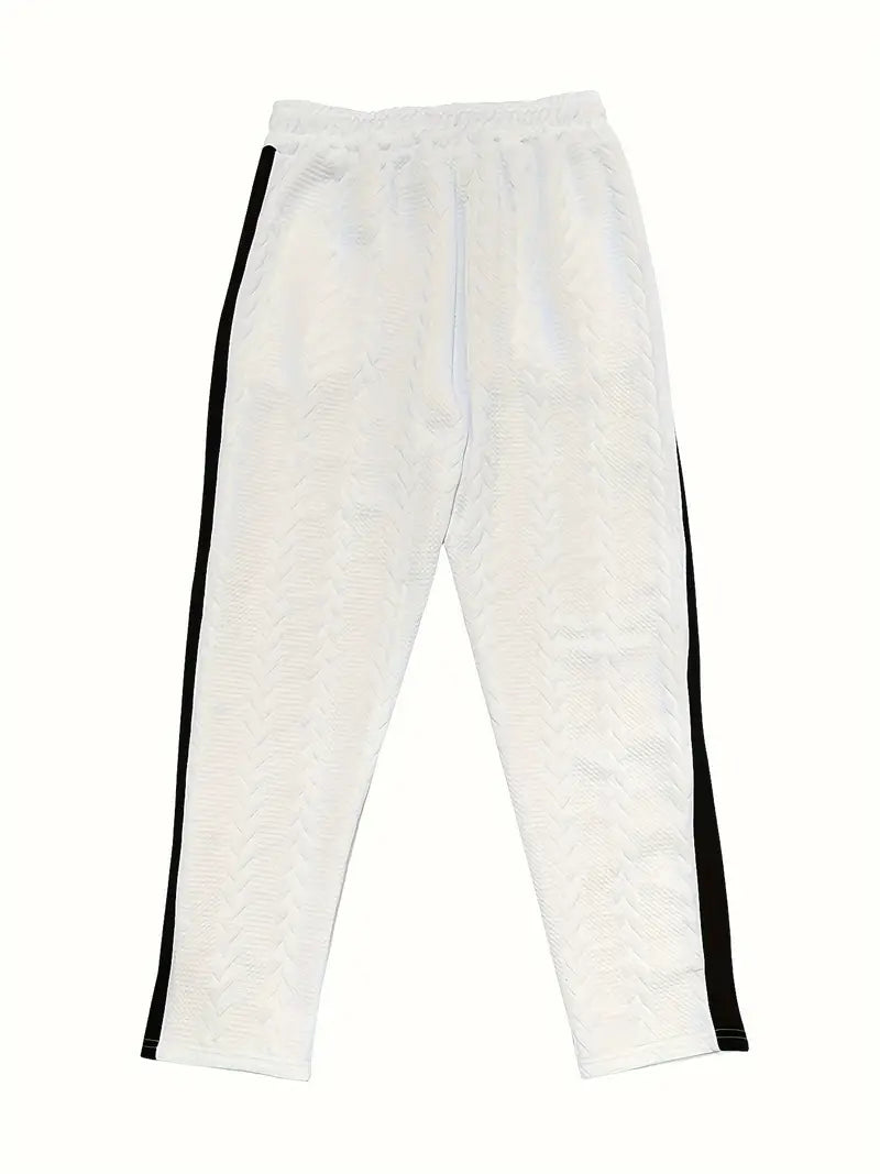 Jonass - Pantalones Anchos De Punto Con Botones Laterales