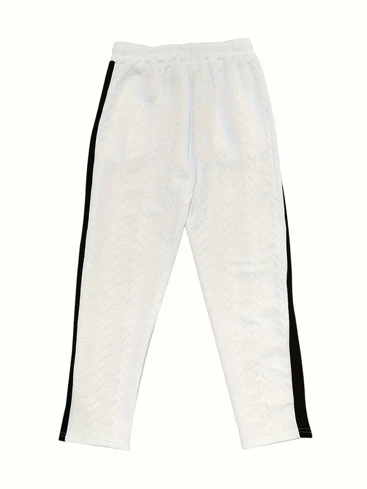 Jonass - Pantalones Anchos De Punto Con Botones Laterales