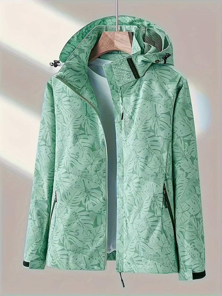 Joana - Chaqueta Estampada Cortavientos