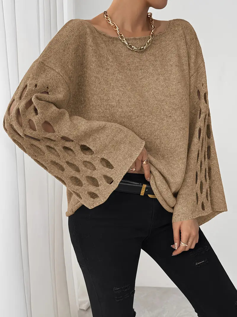 Lanola - Jersey Informal Con Mangas Acampanadas