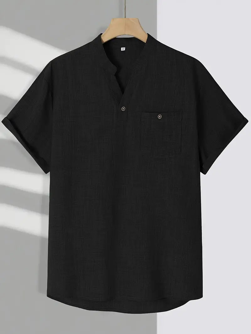 Kieth - Camisa De Manga Corta Con Bolsillo Delantero