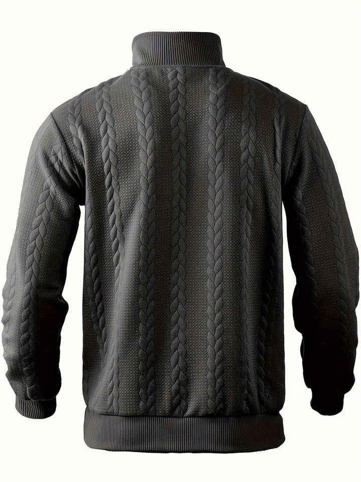 Caleb – Jersey Vintage Con Cremallera