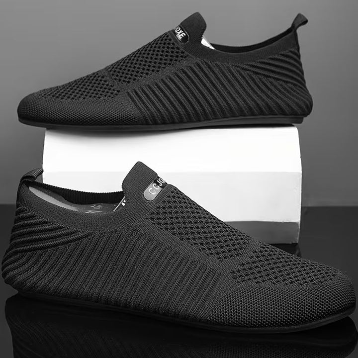 Dawood - Zapatillas Sin Cordones de Punto Transpirable