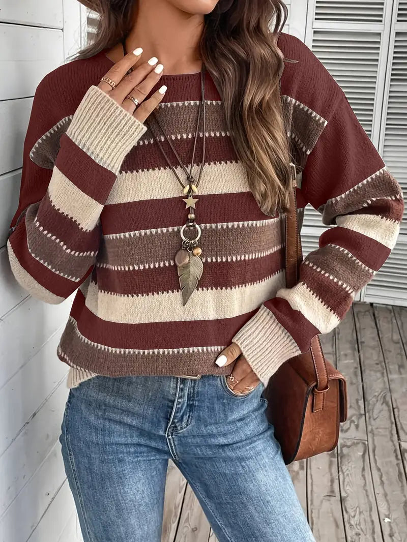 Evdokia - Jersey Casual De Manga Larga