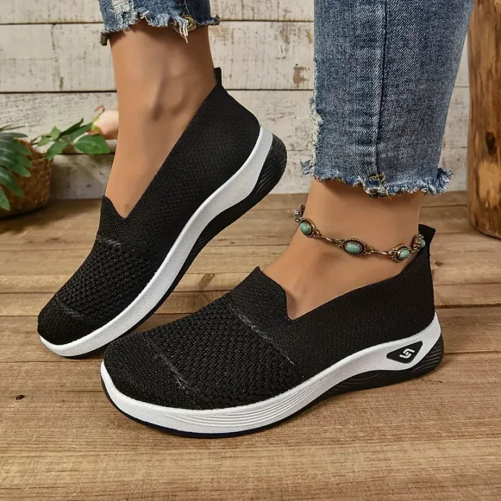 Yaelith - Zapatilla Ortopédica Transpirable Sin Cordones Para Caminar