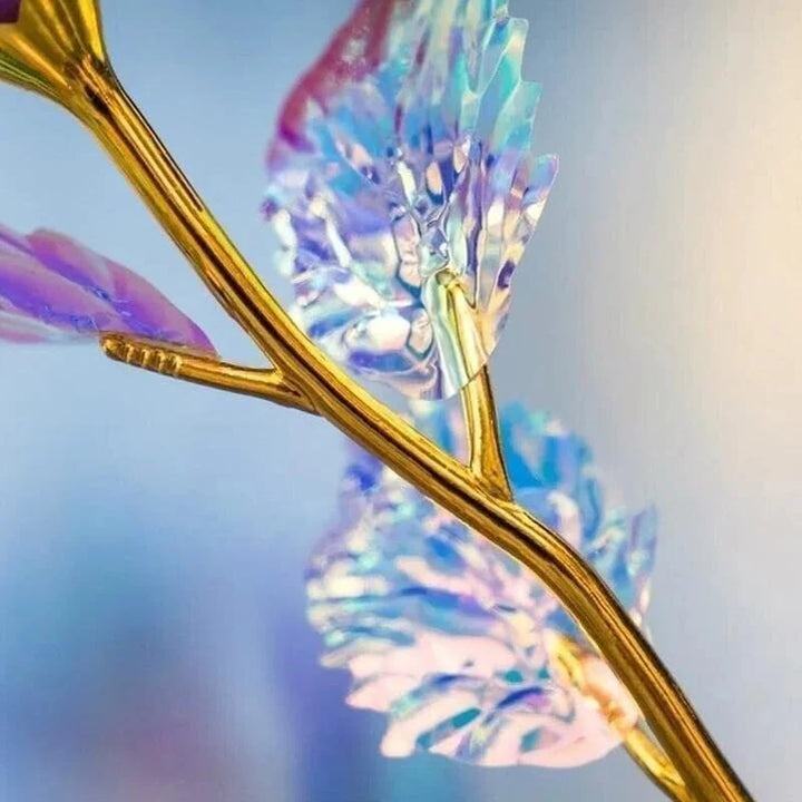 GlowPetal - Rosa De Cristal Colorida