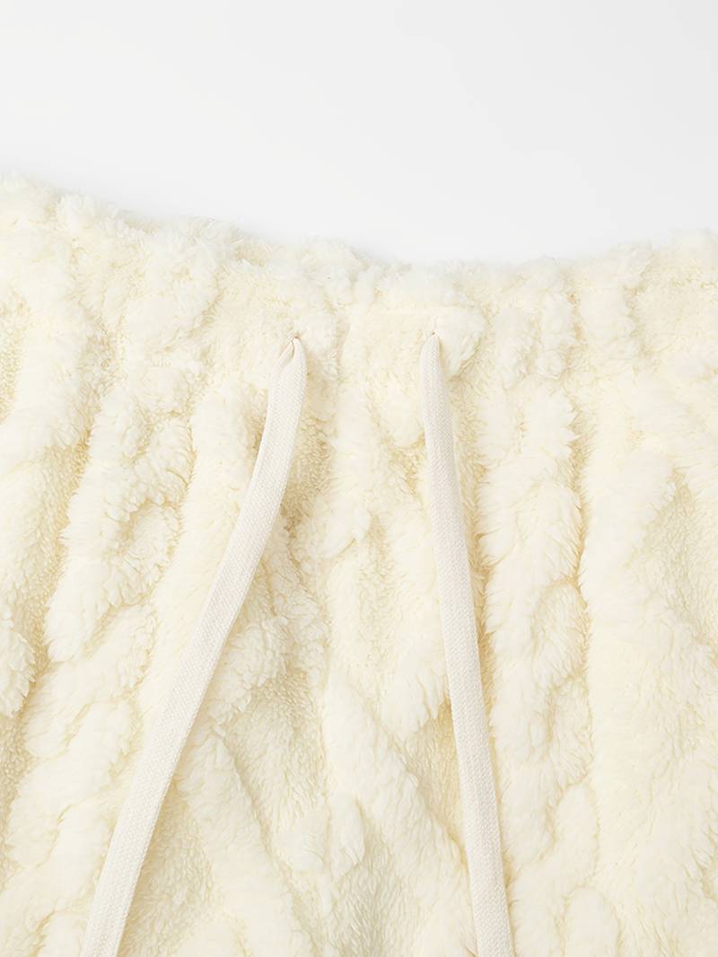 Zecharia - Pantalón Con Estampado Geométrico y Cintura Elástica