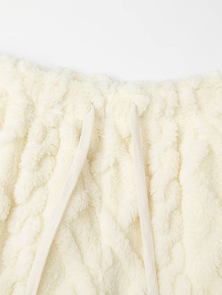 Zecharia - Pantalón Con Estampado Geométrico y Cintura Elástica