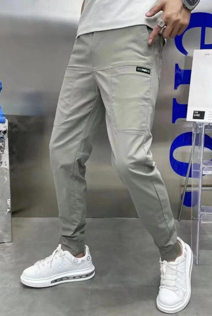 Tiedemann - Pantalones Cargo Elásticos Premium 1+1 Gratis