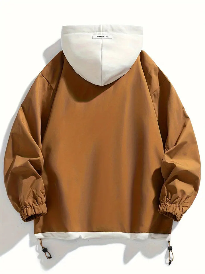 Carson - Chaqueta Informal Con Capucha y Bolsillo