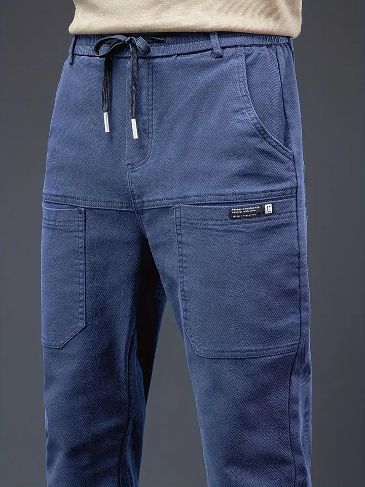 Jarrett - Elegante Pantalón Jogger Con Cintura y Cordón Ajustable