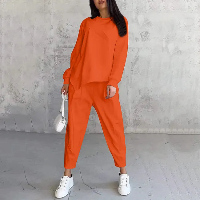 Tashia - Conjunto de Sudadera Informal de Manga Larga y Pantalones de Chándal
