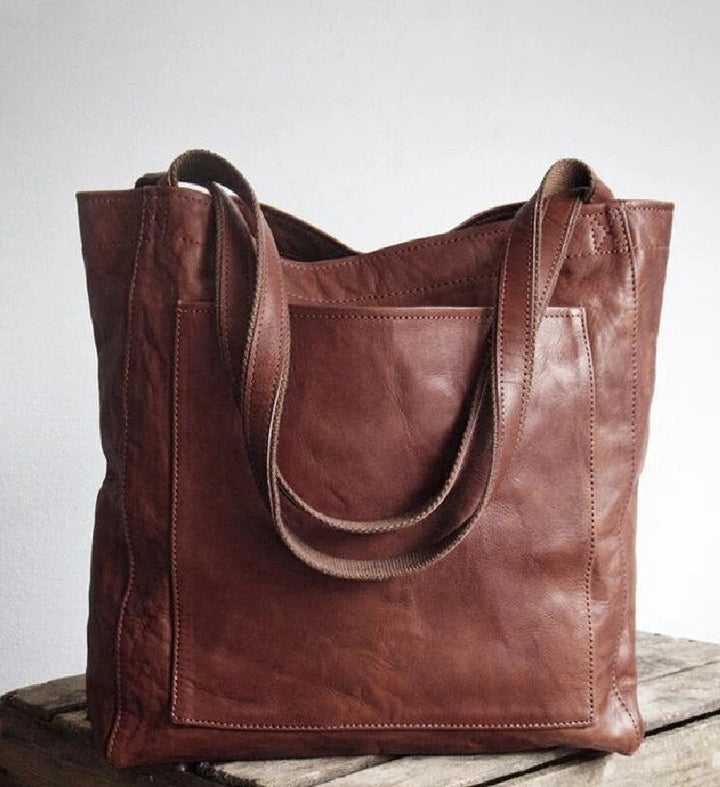 Yasmine - Bolso Tote Clásico de Piel
