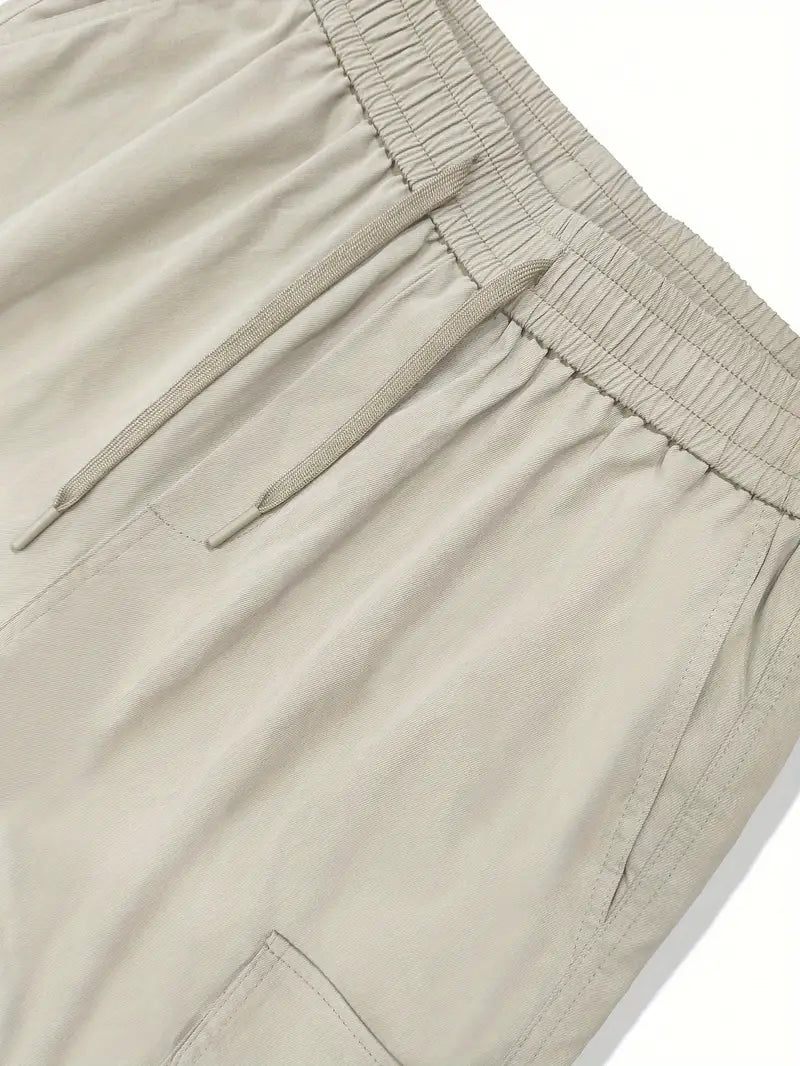 Detlev - Pantalones Cortos Elegantes Y Holgados