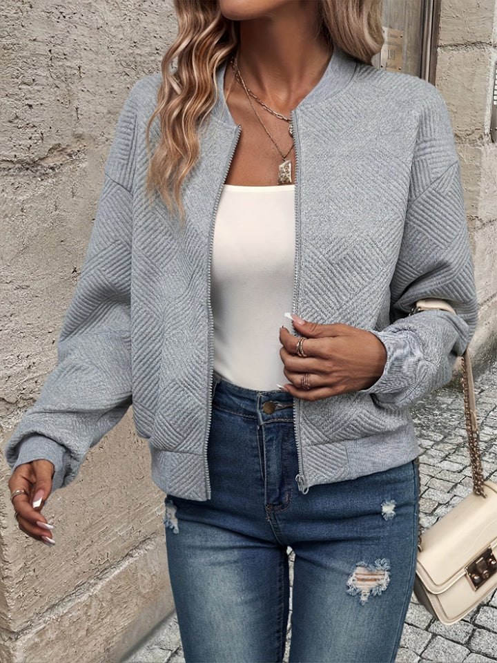 Jemma - Chaqueta De Manga Larga Con Cremallera