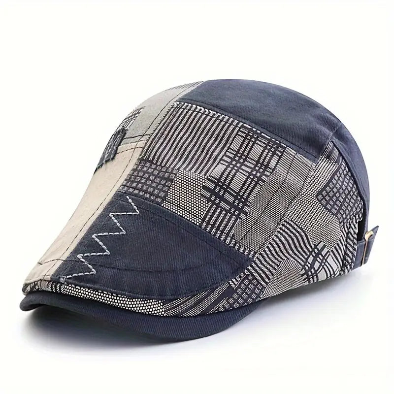Lebron - Gorra Antiguo De Estilo Repartidor De Periódicos Con Parche