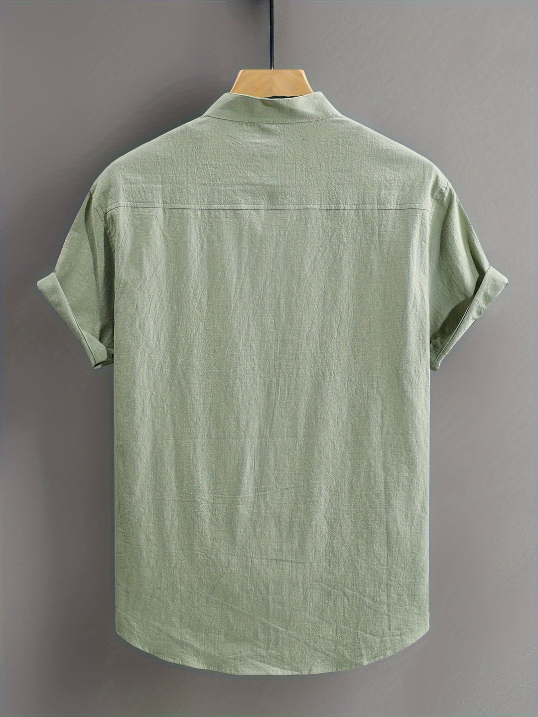 Tejada - Camisa Informal De Algodón Con Bolsillo