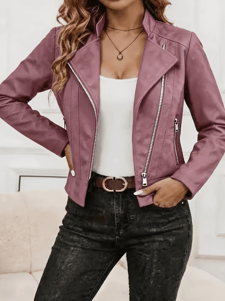 Amina - Chaqueta De Manga Larga Con Cremallera