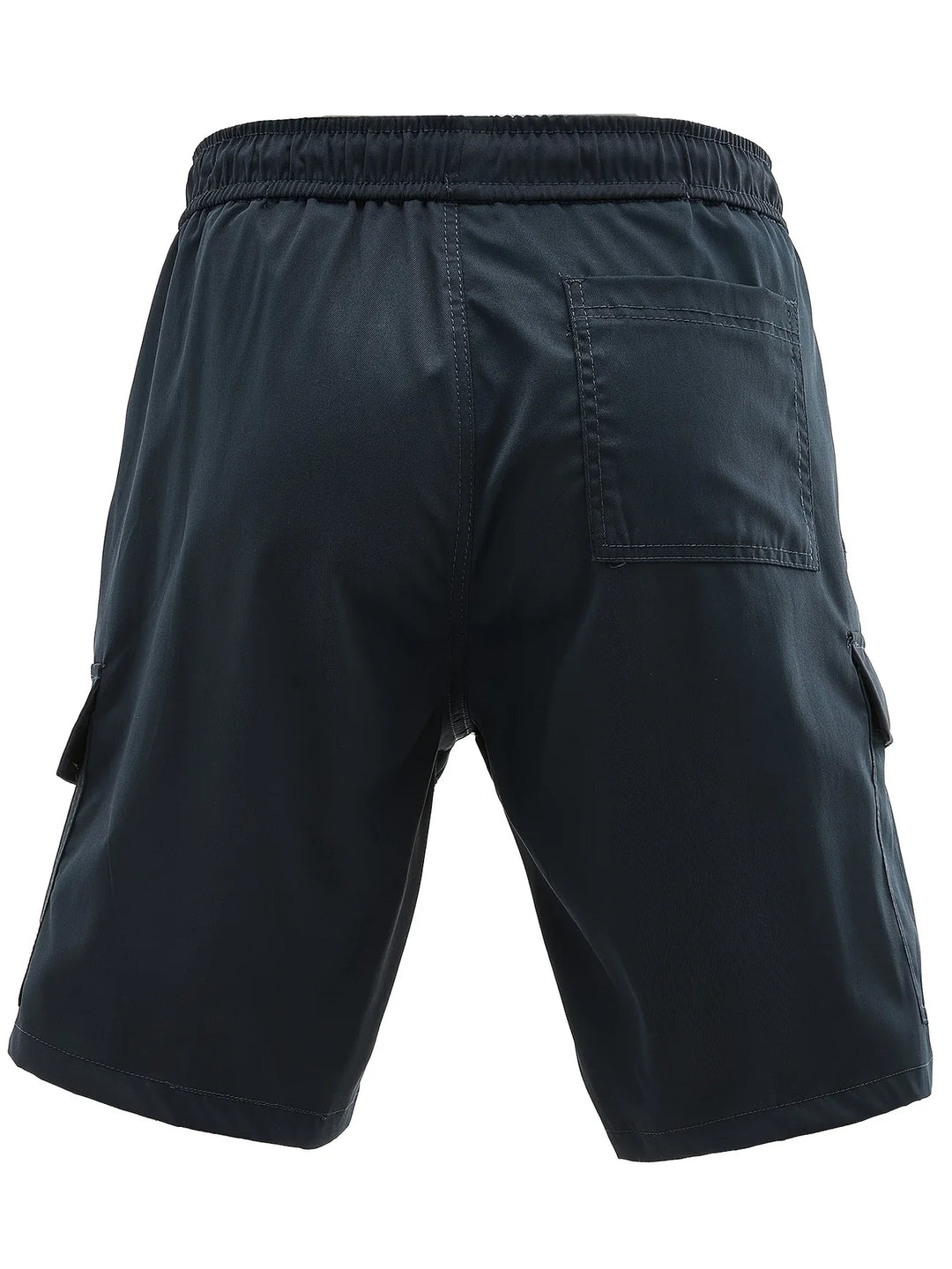 Lewand - Pantalones Cortos Cargo Elegantes y Holgados Con Bolsillo Lateral