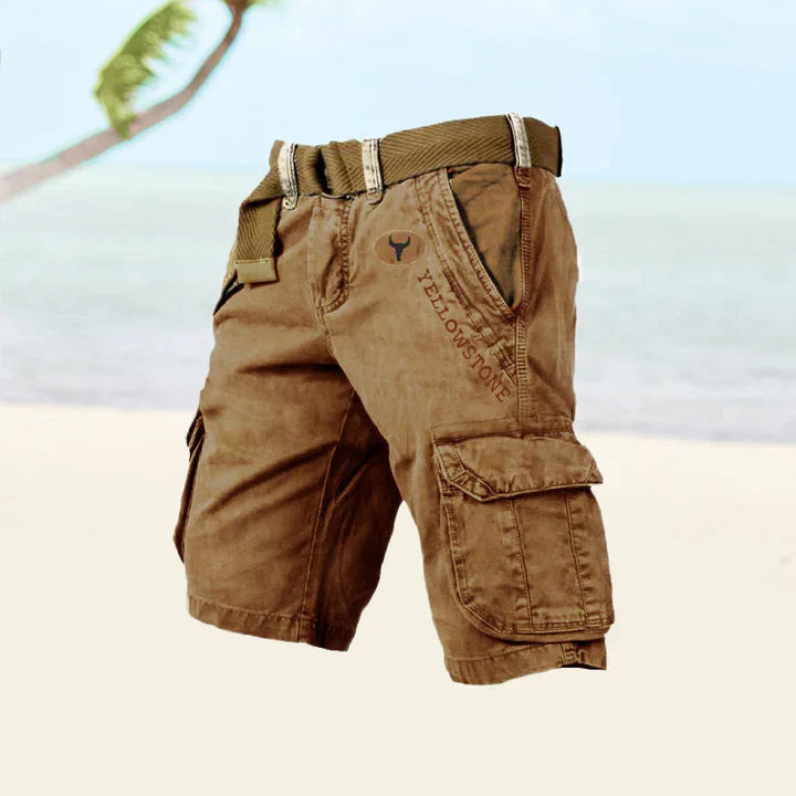 Ludolf - Pantalones Cortos Carga Cómodos