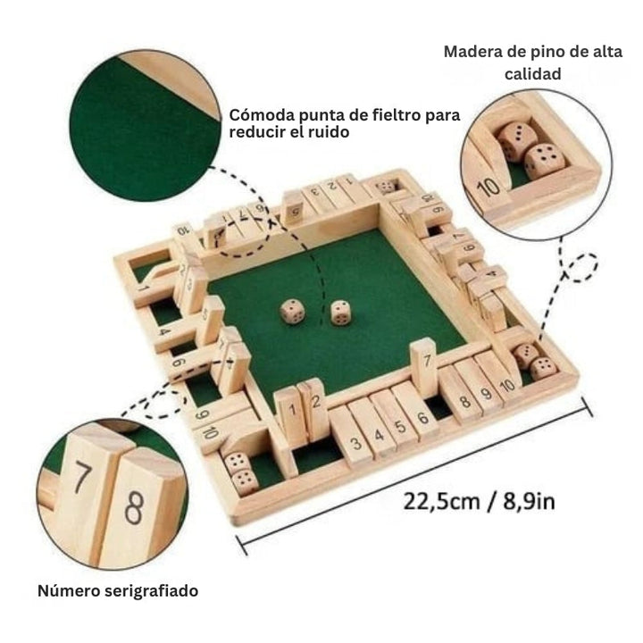 JoyBox - Juego De Mesa Cerrar La Caja