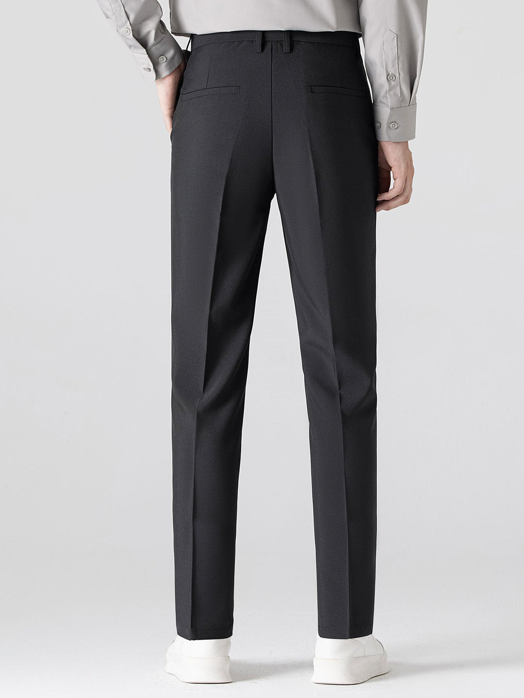 Henson - Polo De Punto Jacquard Geométrico y Pantalones Ajuste Entallado