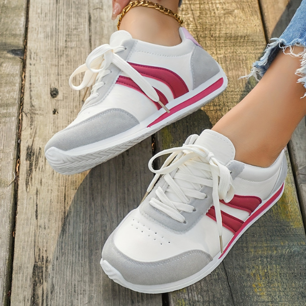 Adina - Cómodas Zapatillas Con Cordones