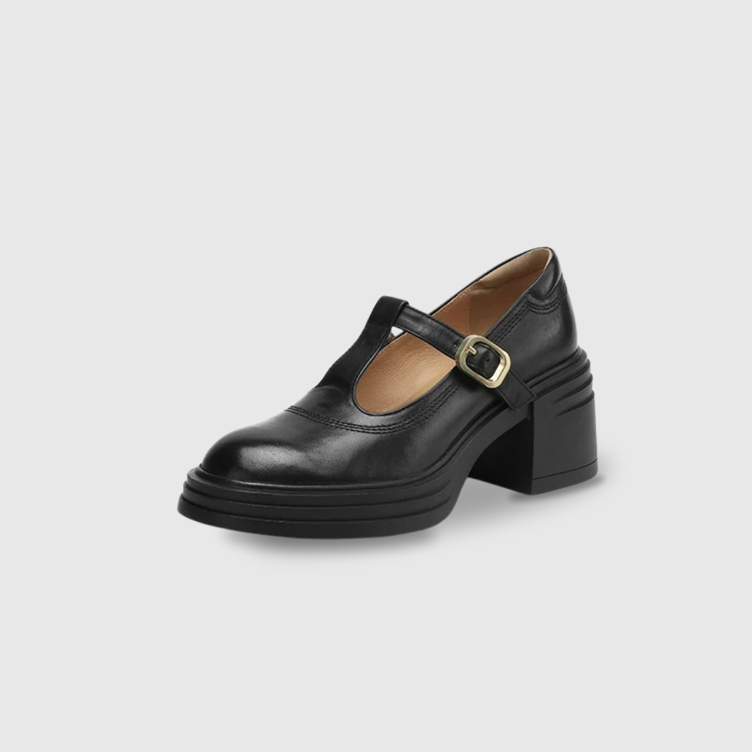 Maral - Zapatos De Tacón Grueso Tipo Bloque