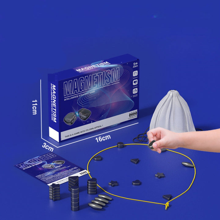 MindSpark - Juego De Ajedrez Magnético Divertido Juego De Estrategia Para Niños y Familias