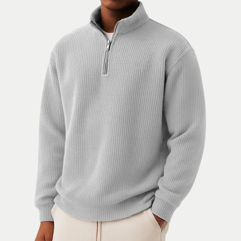 Shachar - Jersey Informal Con Cremallera