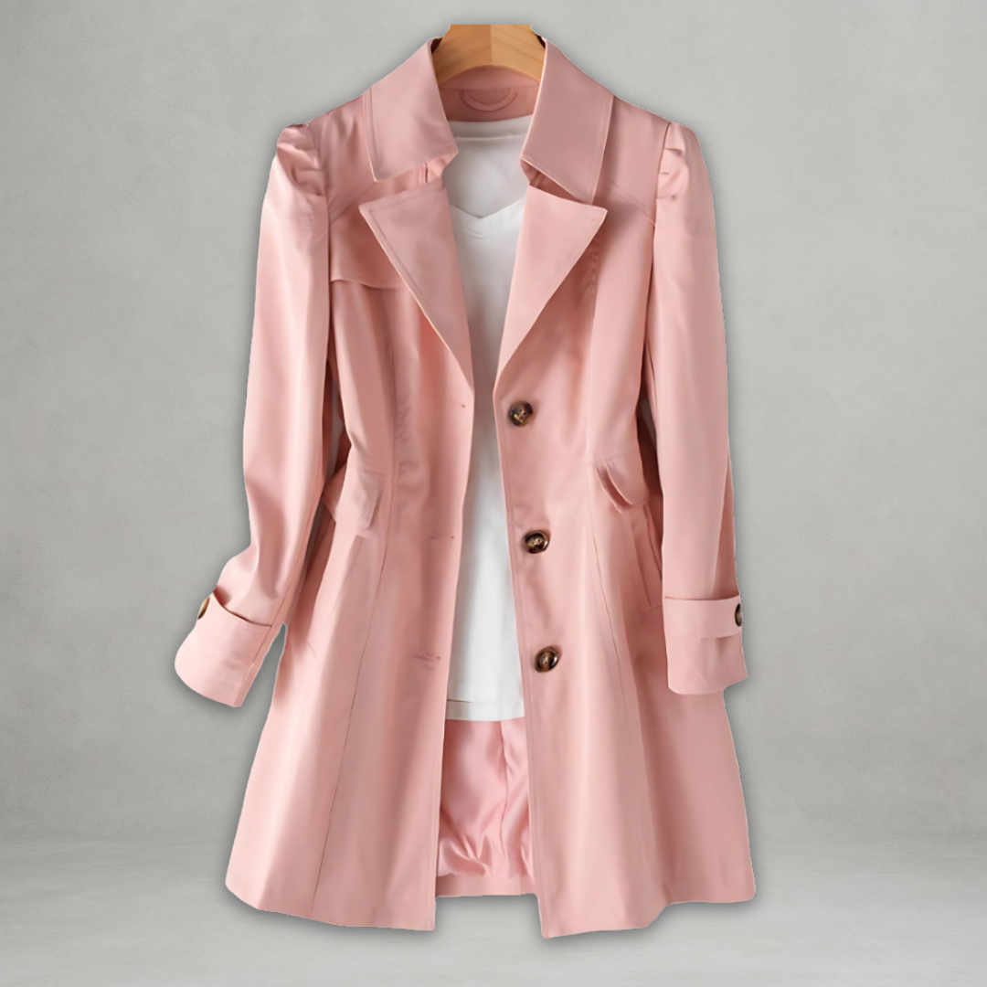 Jinkee - Elegante Gabardina De Primavera