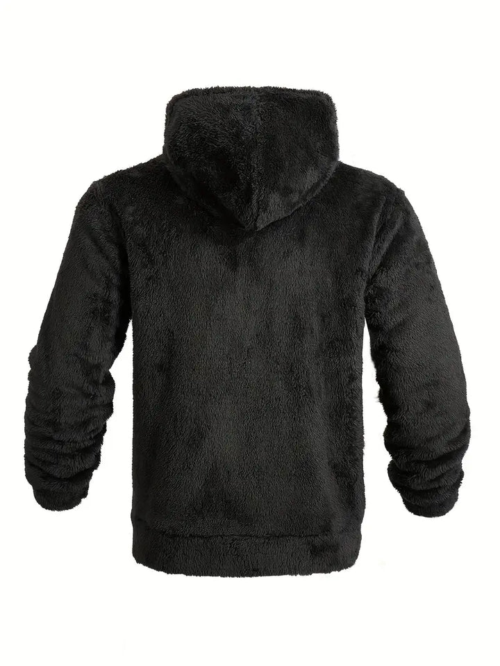 Ushakov - Sudadera Con Capucha y Cremallera Manga Larga Estilo Informal
