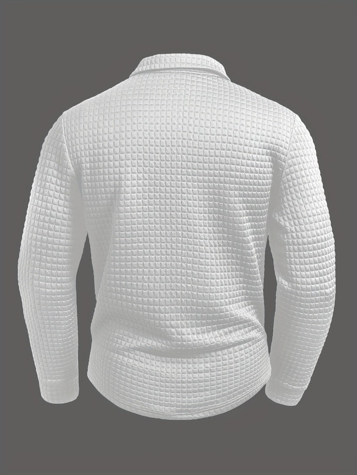 Juergen - Camisa Informal De Manga Larga Con Botones