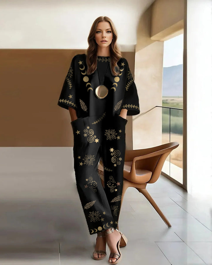 Ernestine - Algodón Elástico Holgado Mono