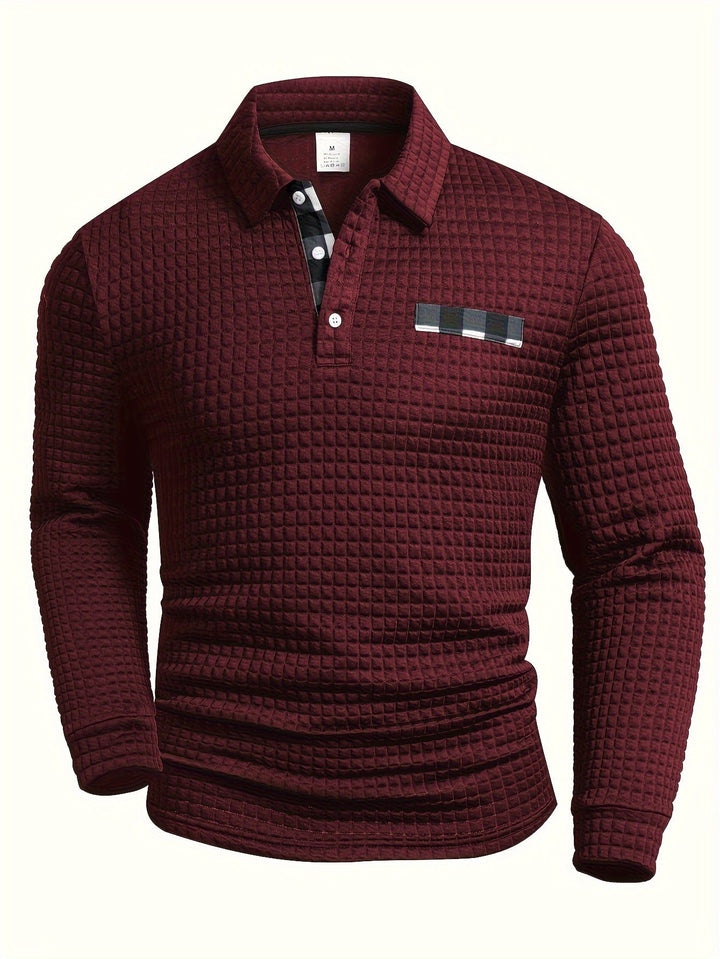Juergen - Camisa Informal De Manga Larga Con Botones