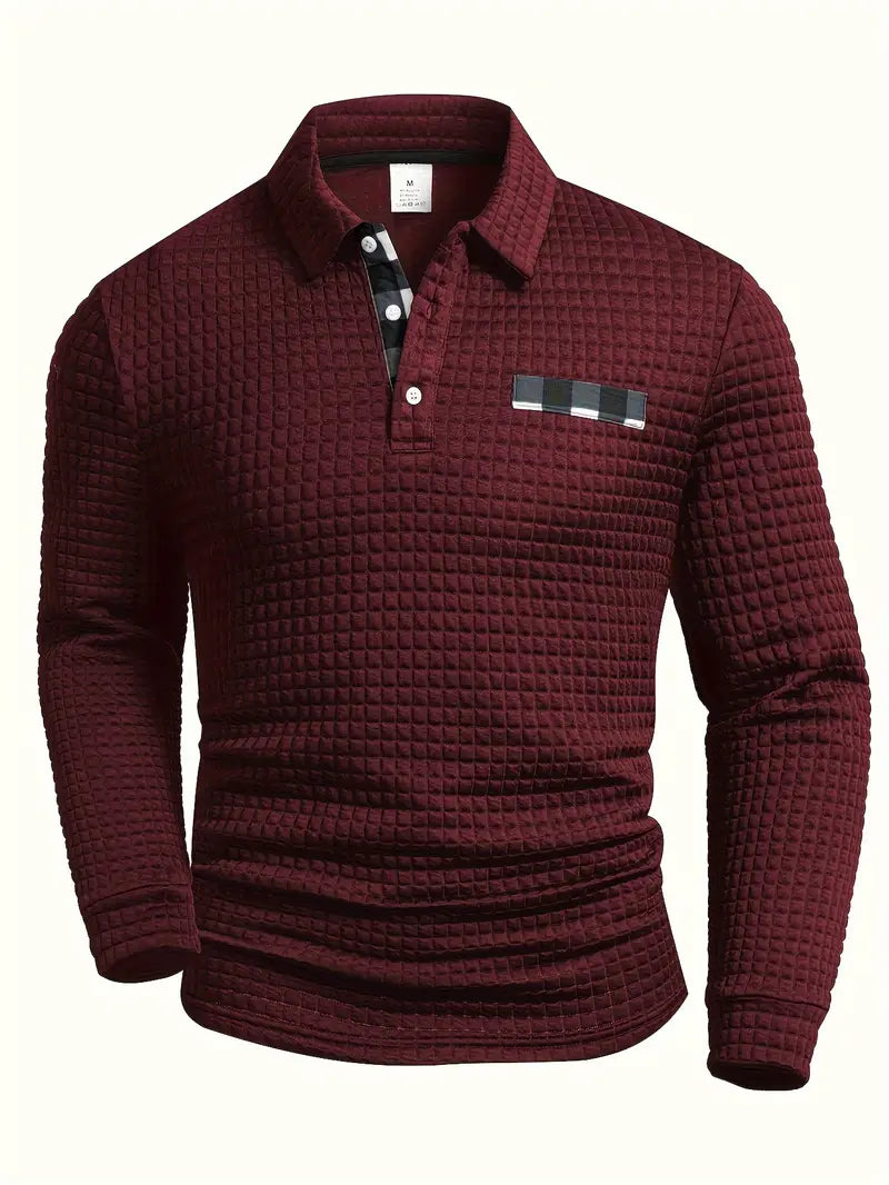 Hughes - Camisa Informal De Punto Grueso Con Botones