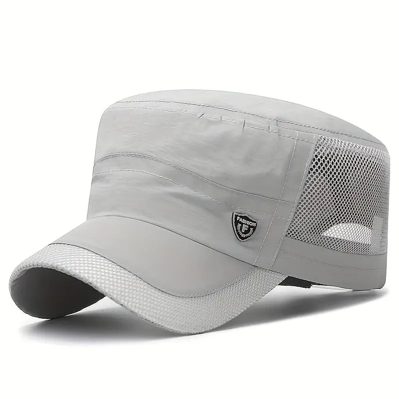Miron - Gorra Plana De Malla Transpirable y Secado Rápido