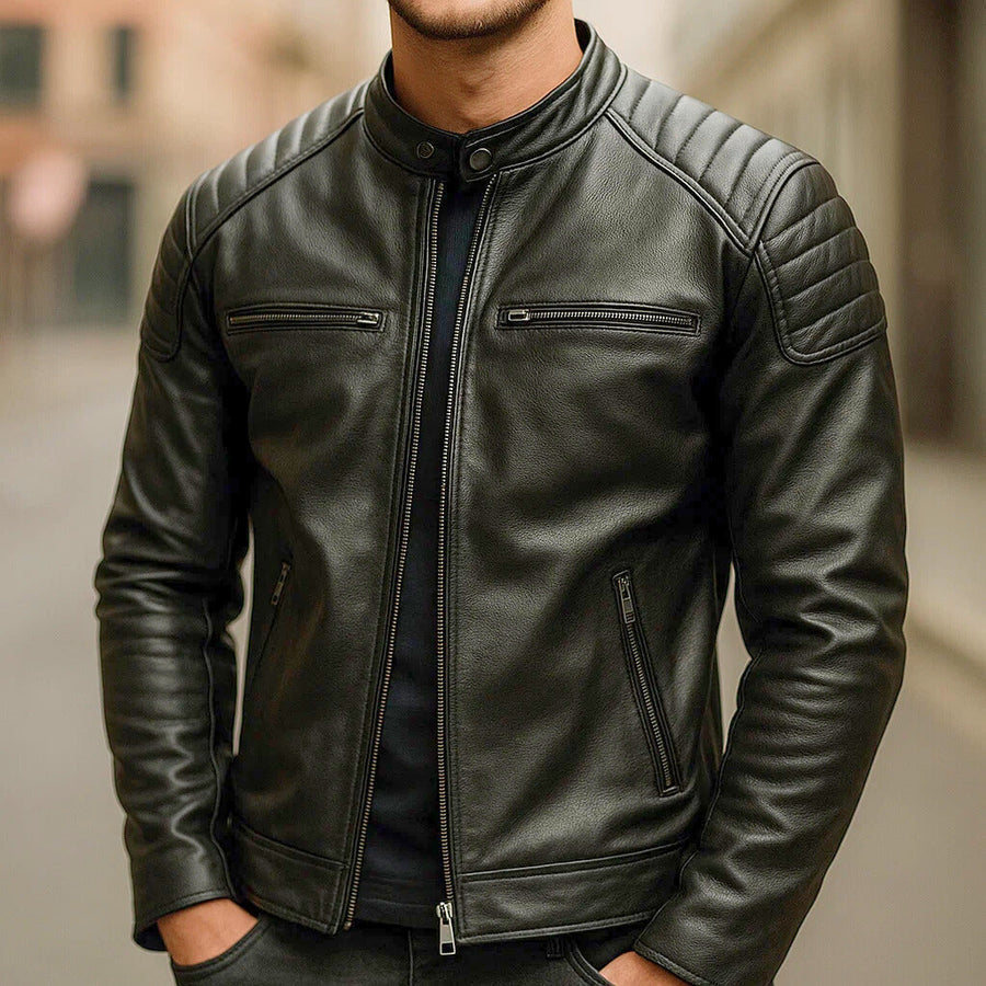 Samer - Chaqueta De Cuero De Primera Calidad