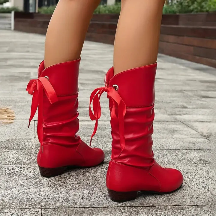 Anyssa - Botín Elegante Con Cordones