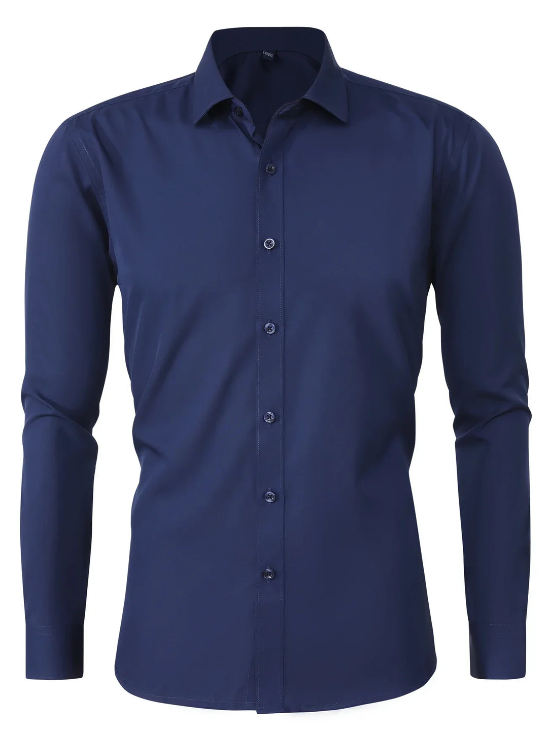 Byron - Elegante Camisa De Manga Larga Con Btones