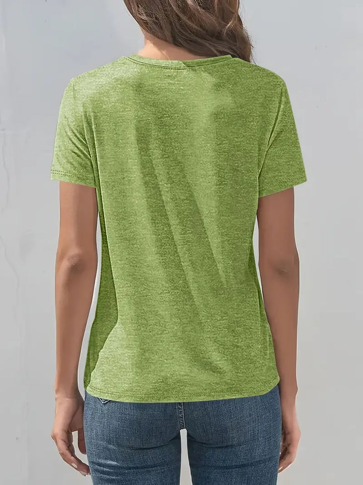 Vitaliya - Camiseta Casuales De Manga Corta