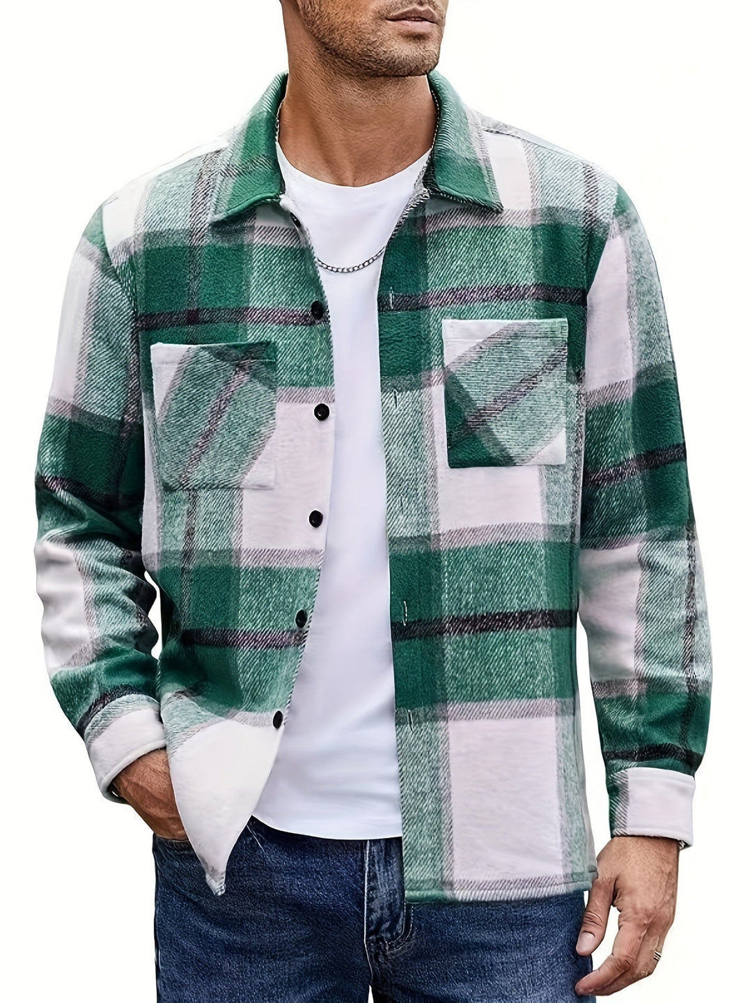 Bobby - Chaqueta De Camisa De Franela