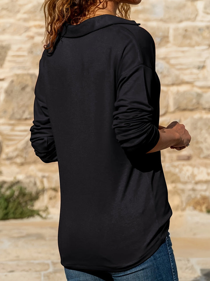 Cleo - Camisa De Manga Larga Con Cremallera