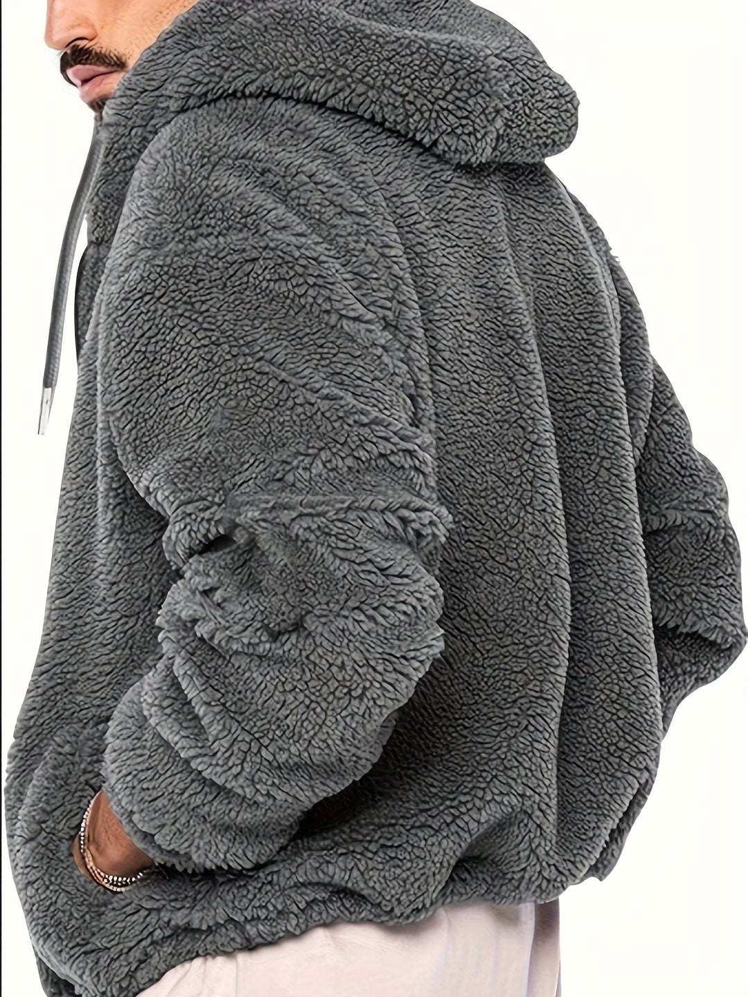 Hessel - Sudadera Con Capucha y Manga Larga Con Cremallera