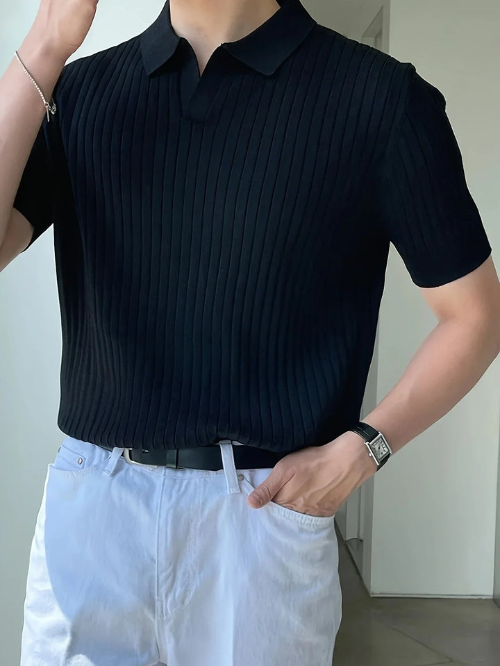 Avgustin - Polo Informal De Manga Corta